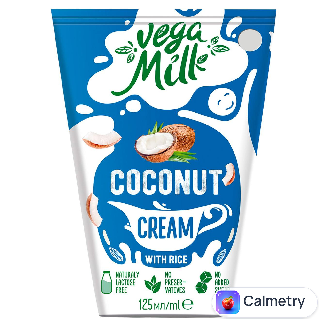 Вершки кокосові Vega Milk з рисом 125мл