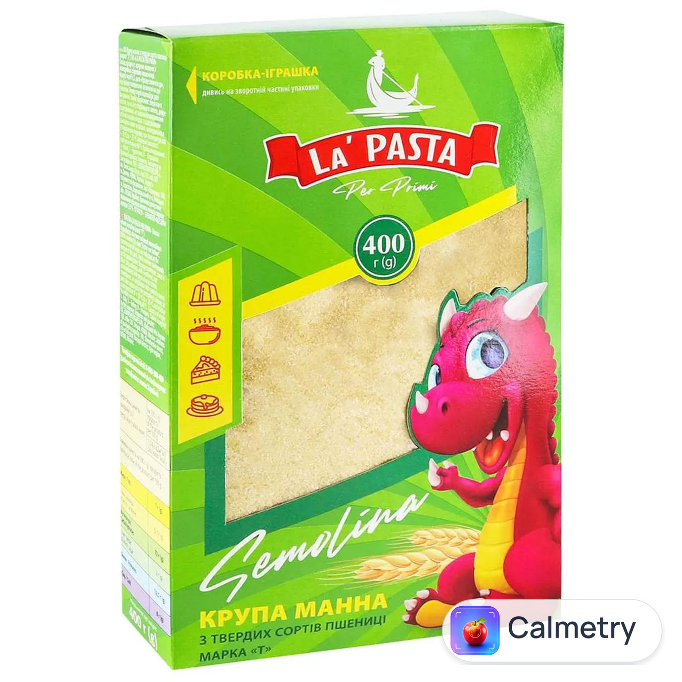 Крупа манна La Pasta Per Primi твердих сортів 400г