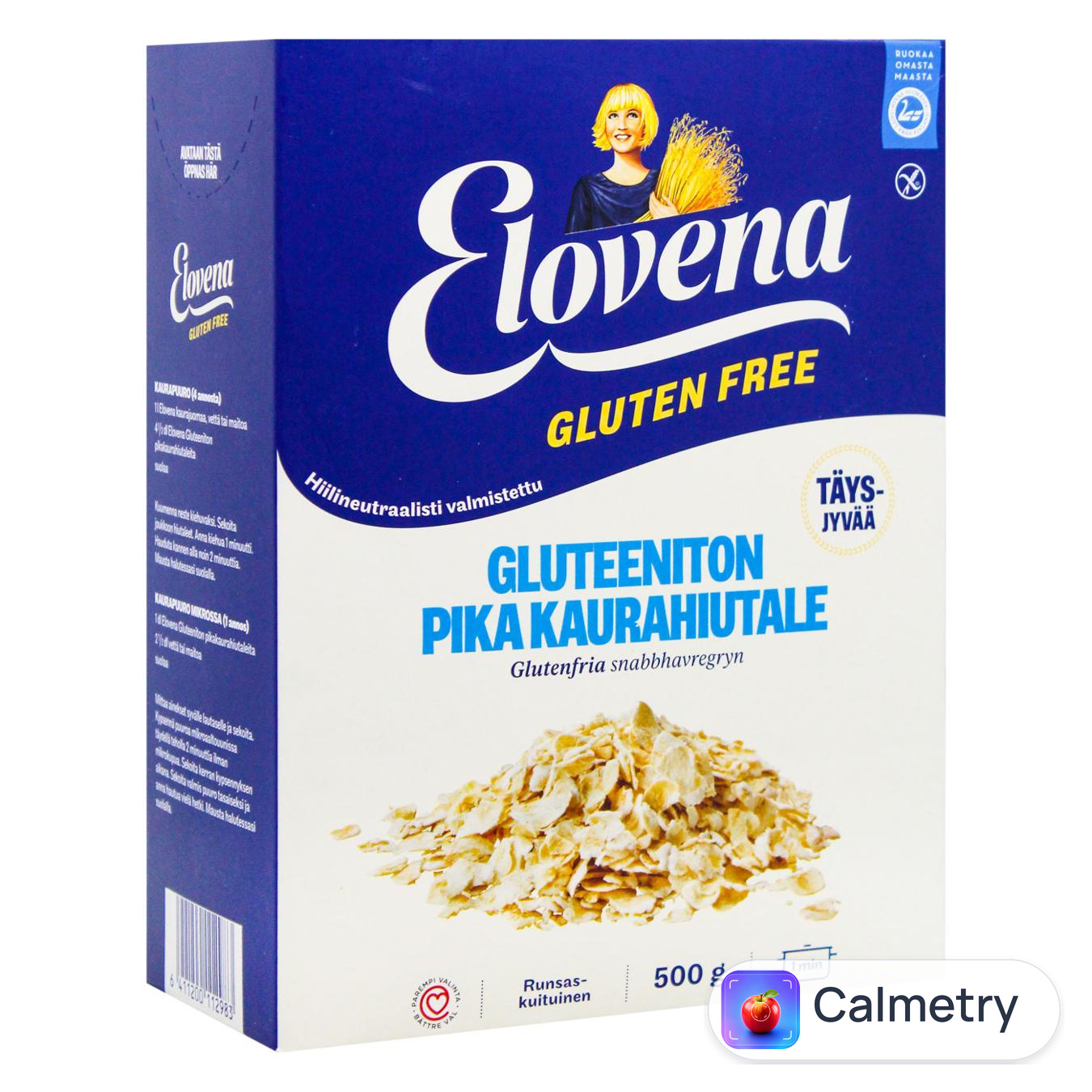 Пластівці вівсяні Elovena без глютену 500г