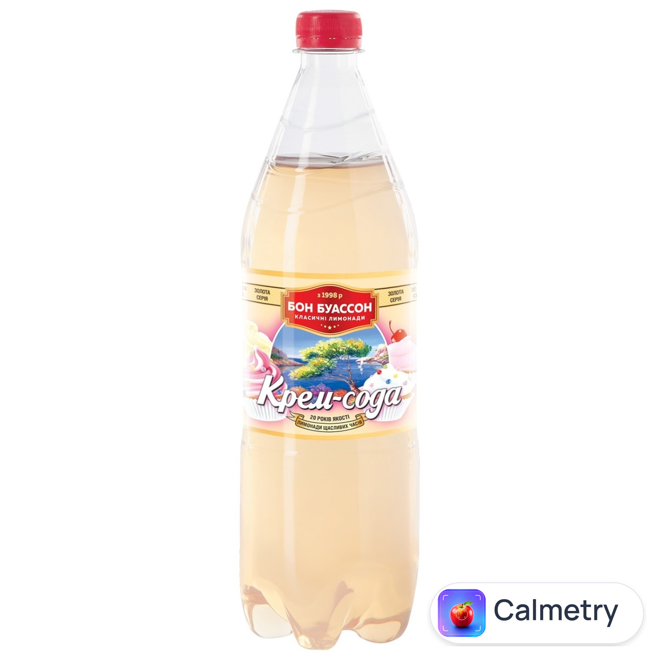 Напій газований Bon Boisson Крем-сода 1л