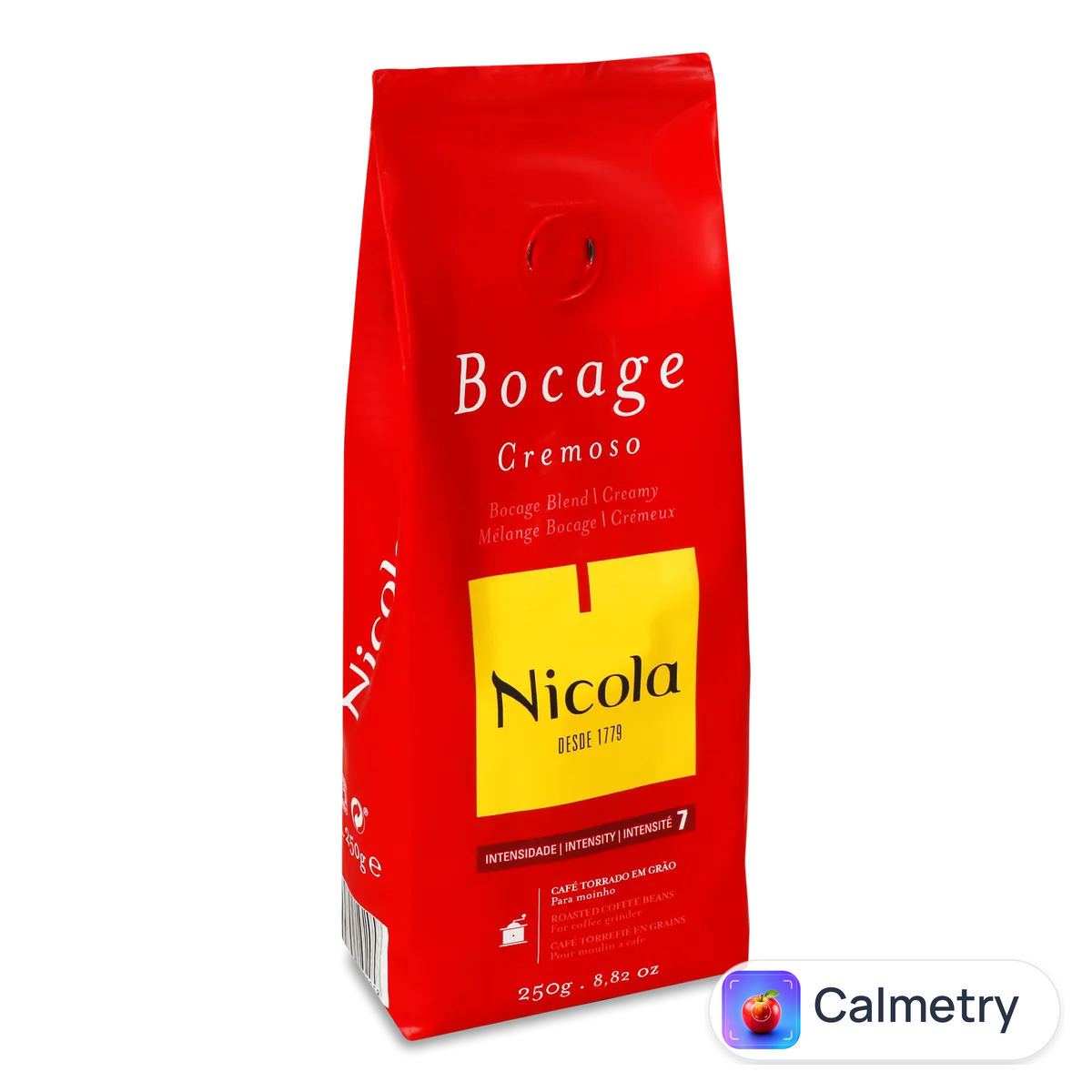 Кава зернова Nicola Bocage cremoso смажена 250г