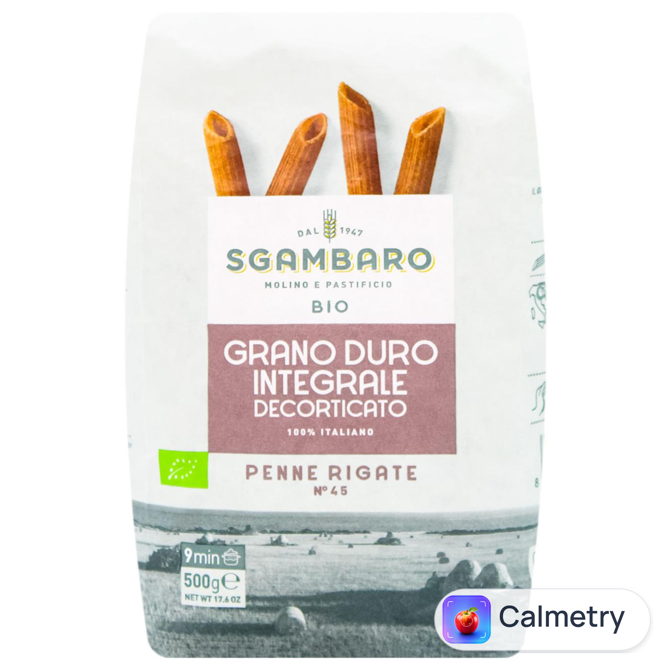 Макаронні вироби Sgambaro Grano Duro Bio пера 500г