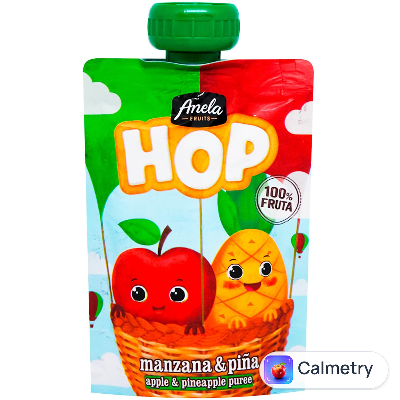 Пюре Anela Fruits яблучно-ананасове 100г
