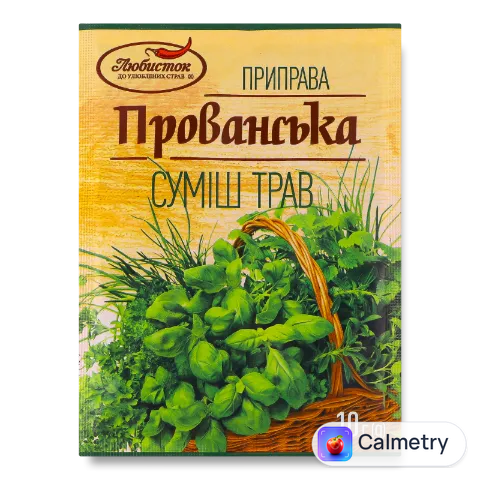 Суміш трав Любисток Прованська