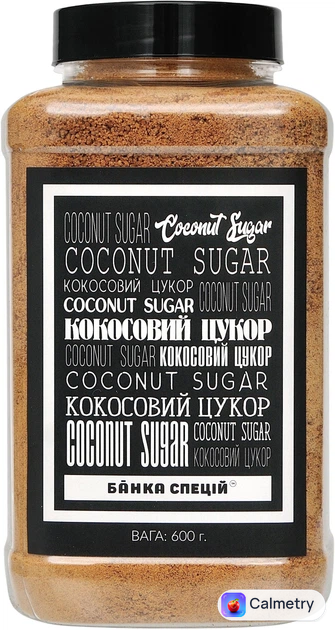 Кокосовий цукор Банка Спецій 600 г