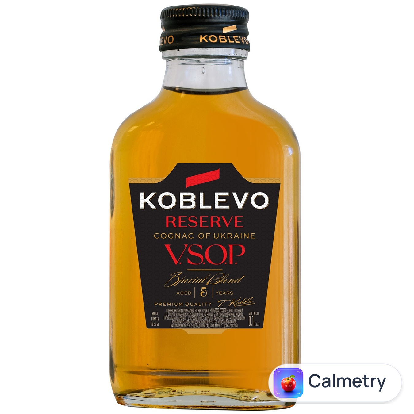 Бренді Koblevo Reserve V.S.O.P. 5 років 40% 100мл