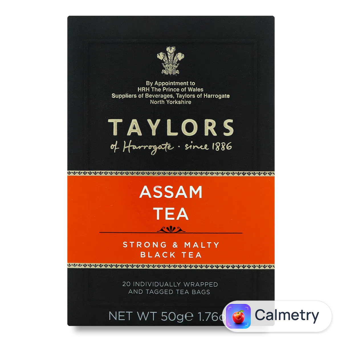 Чай чорний Taylors of Harrogate Assam 25*2г