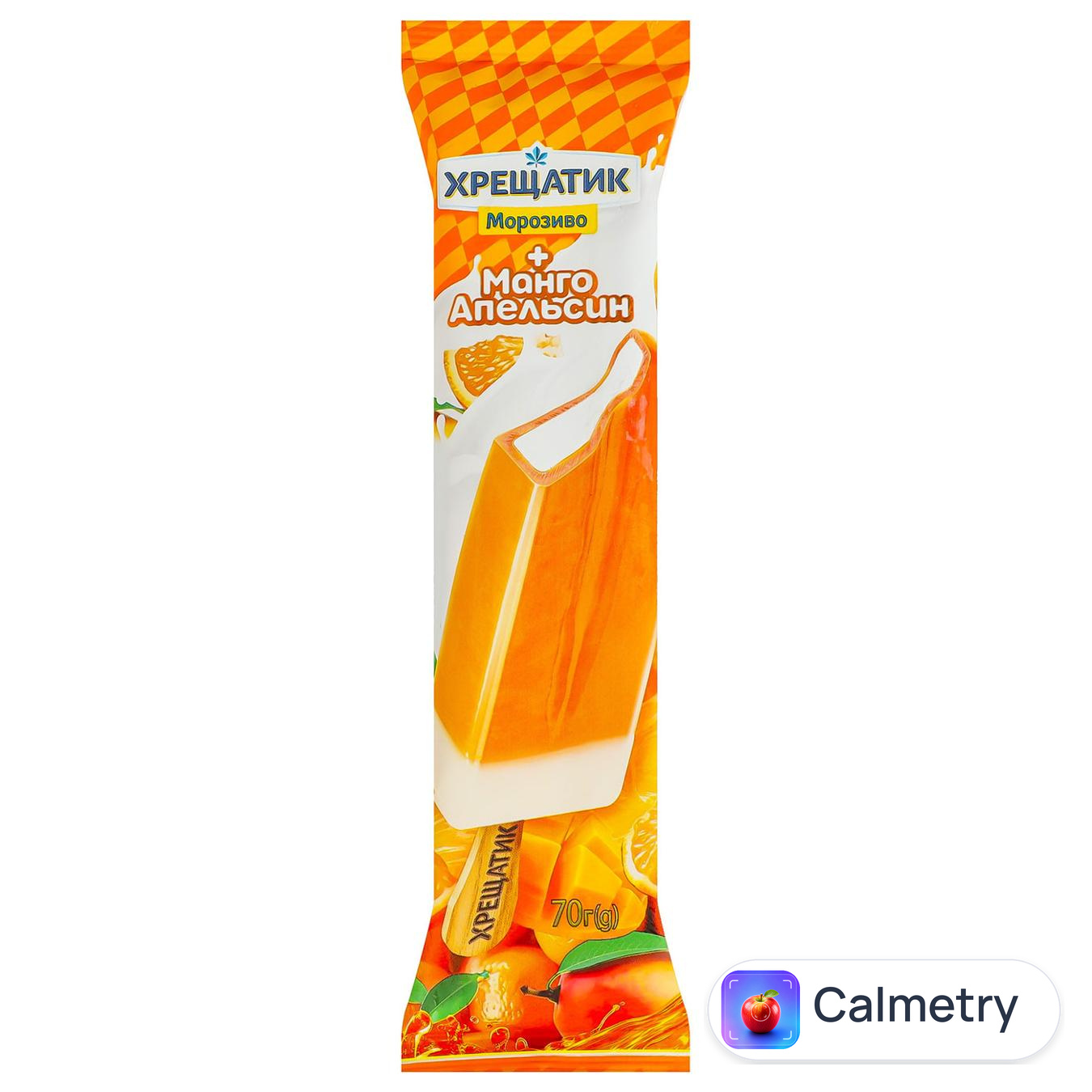 Морозиво Хрещатик Манго-Апельсин 70г