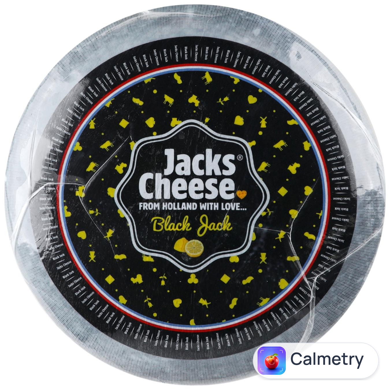 Сир Jacks Cheese Ділано чорний з лимоном 50%