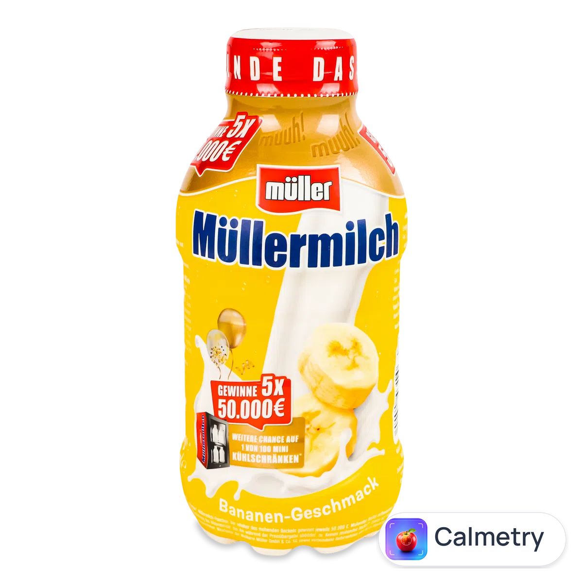 Напій молочний Mullermilch банан 1,5% 400мл