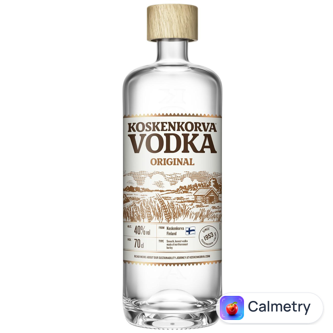 Горілка Koskenkorva Original 40% 0,7л — фото продукту