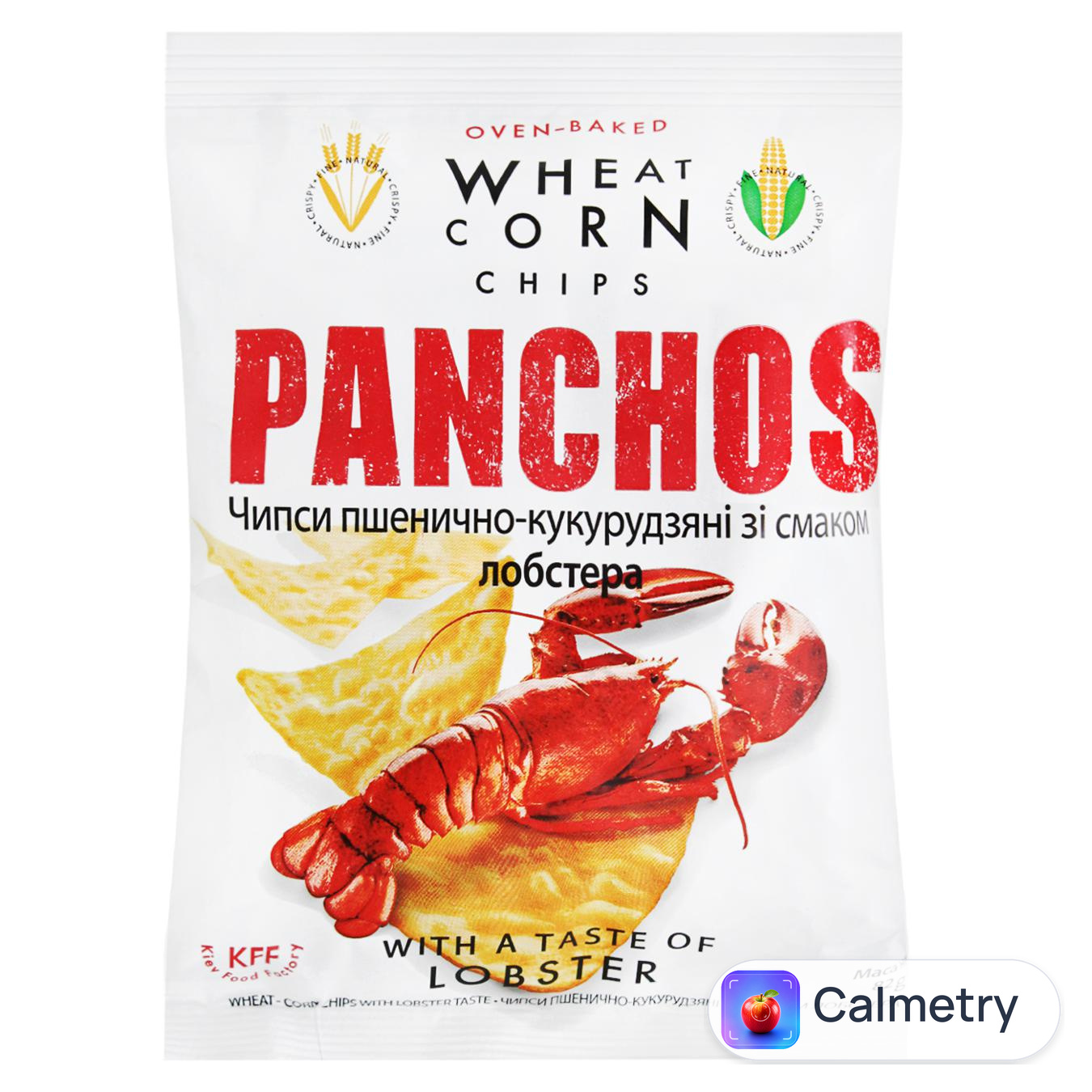 Чипси Panchos пшенично-кукурудзяні зі смаком лобстера 82г — фото продукту