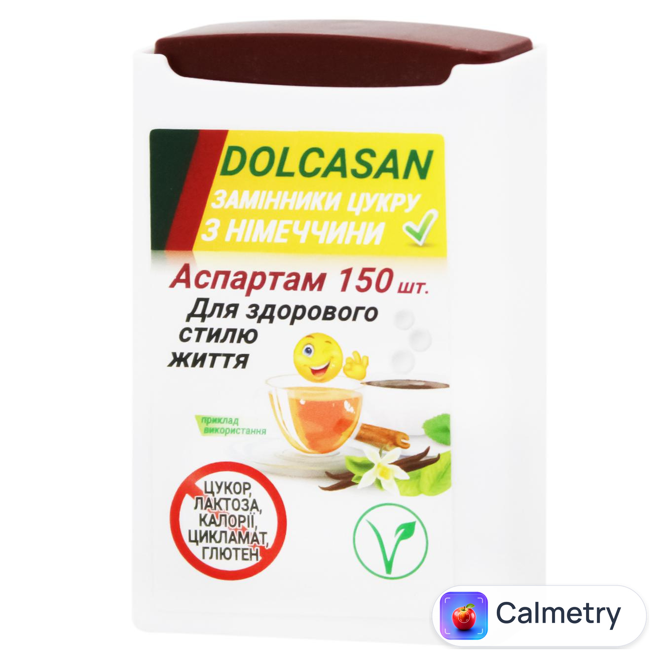 Замінник цукру Dolcasan Аспартам 150шт