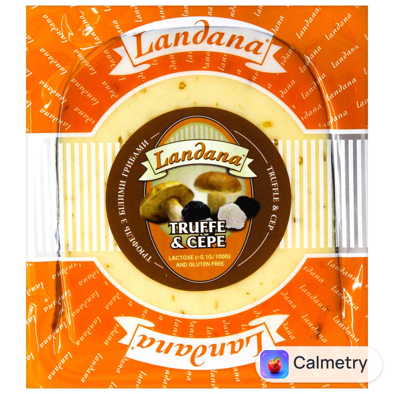 Сир Landana з трюфелем і білими грибами 50% 200г