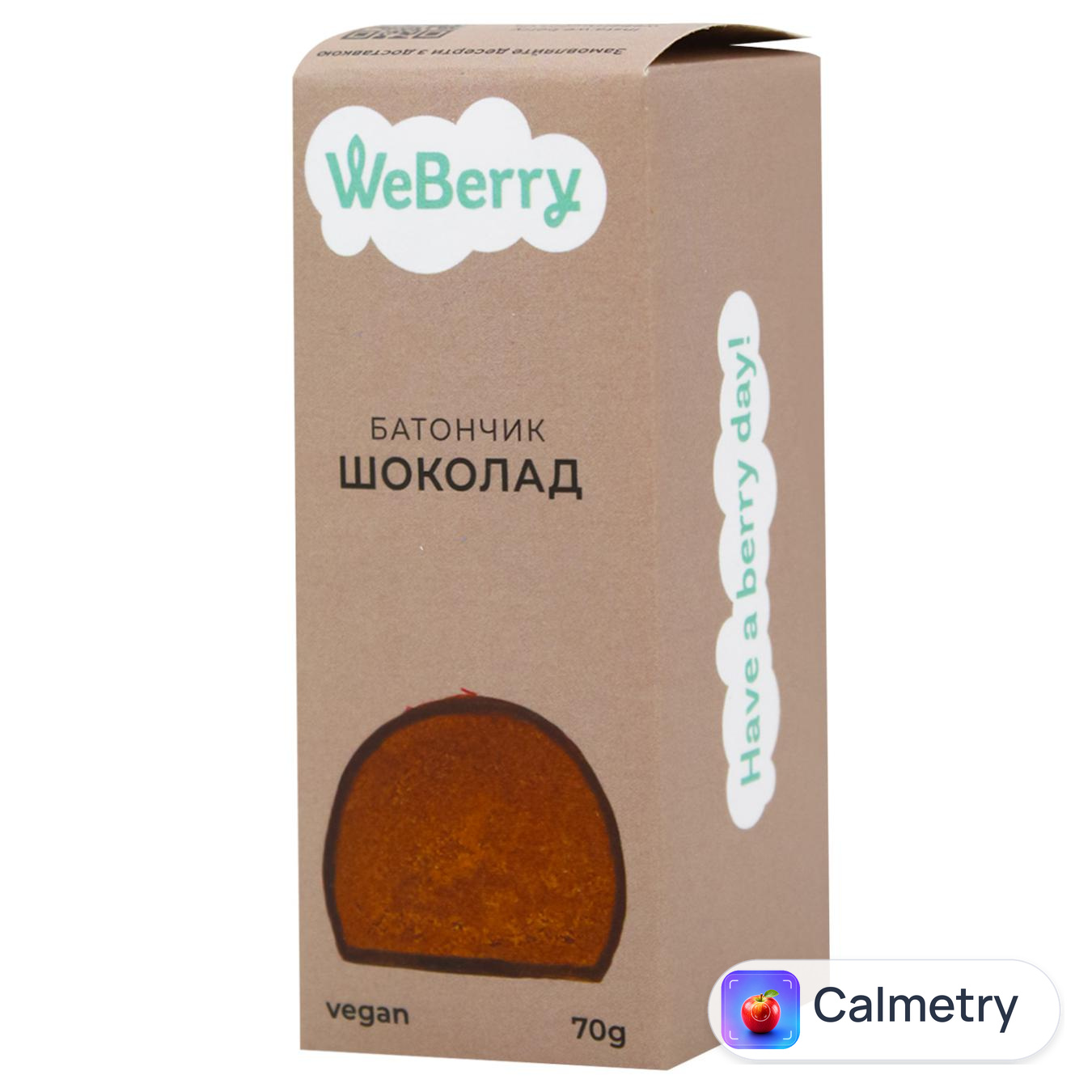 Батончик WeBerry шоколадний 70г