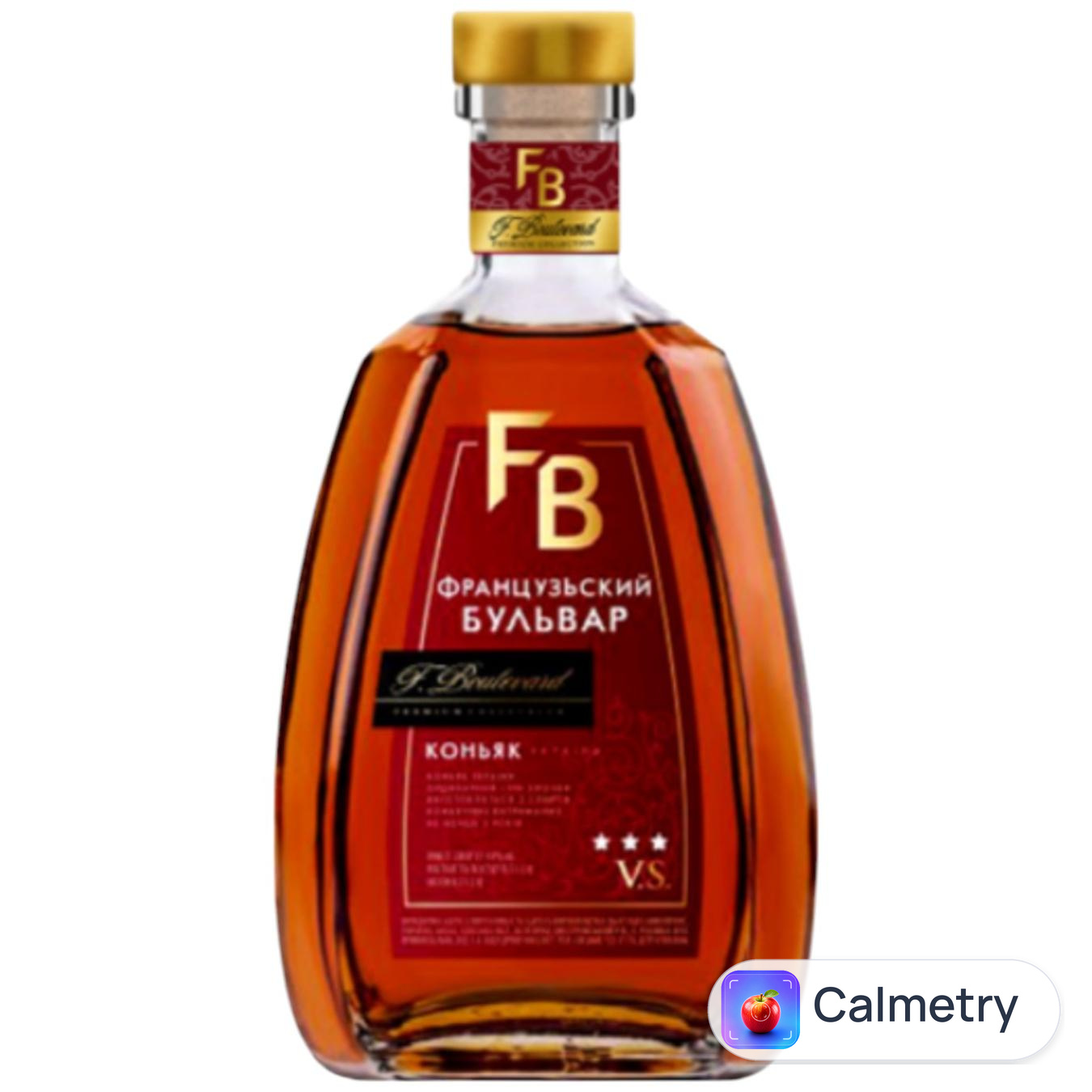 Коньяк Французький бульвар 3 роки 40% 0,5л