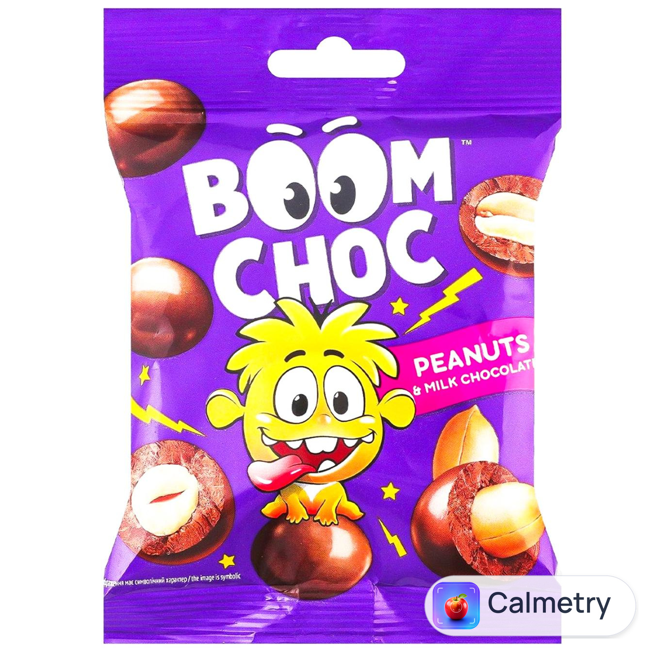 Драже Boom Choc Арахіс у молочному шоколаді 80г