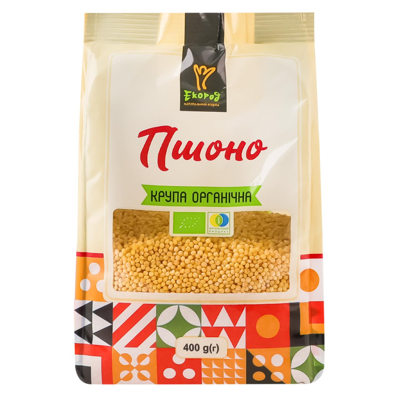 Крупа пшоно Екород органічна 400г — фото продукту