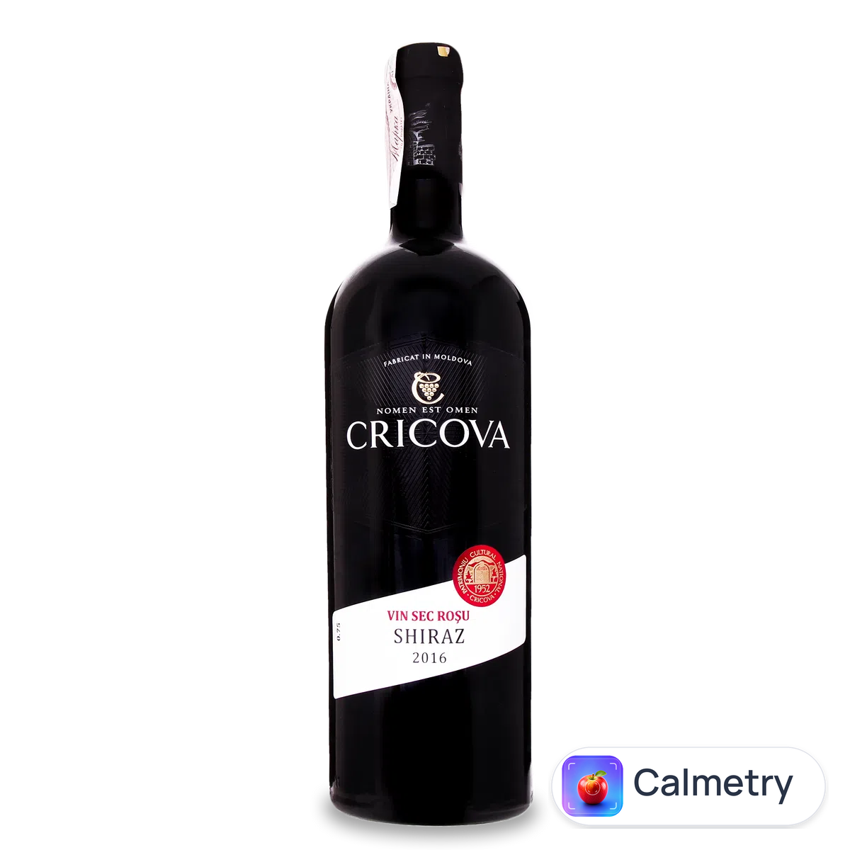 Вино Cricova Шираз марочне червоне сухе 0,75л