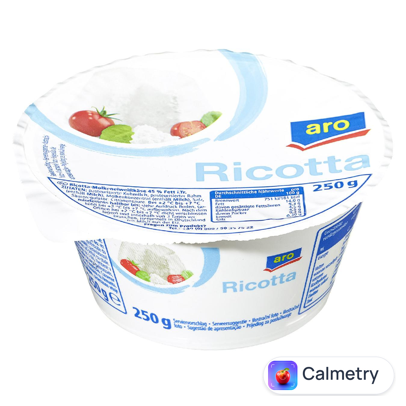 Сир Aro Рікотта 45% 250г