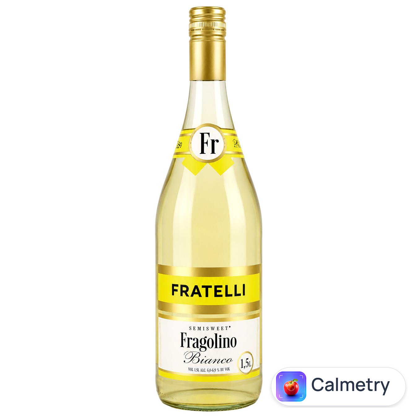 Напій винний ігристий Tairovo Fragolino Bianco білий напівсолодкий 6-6,9% 1,5л