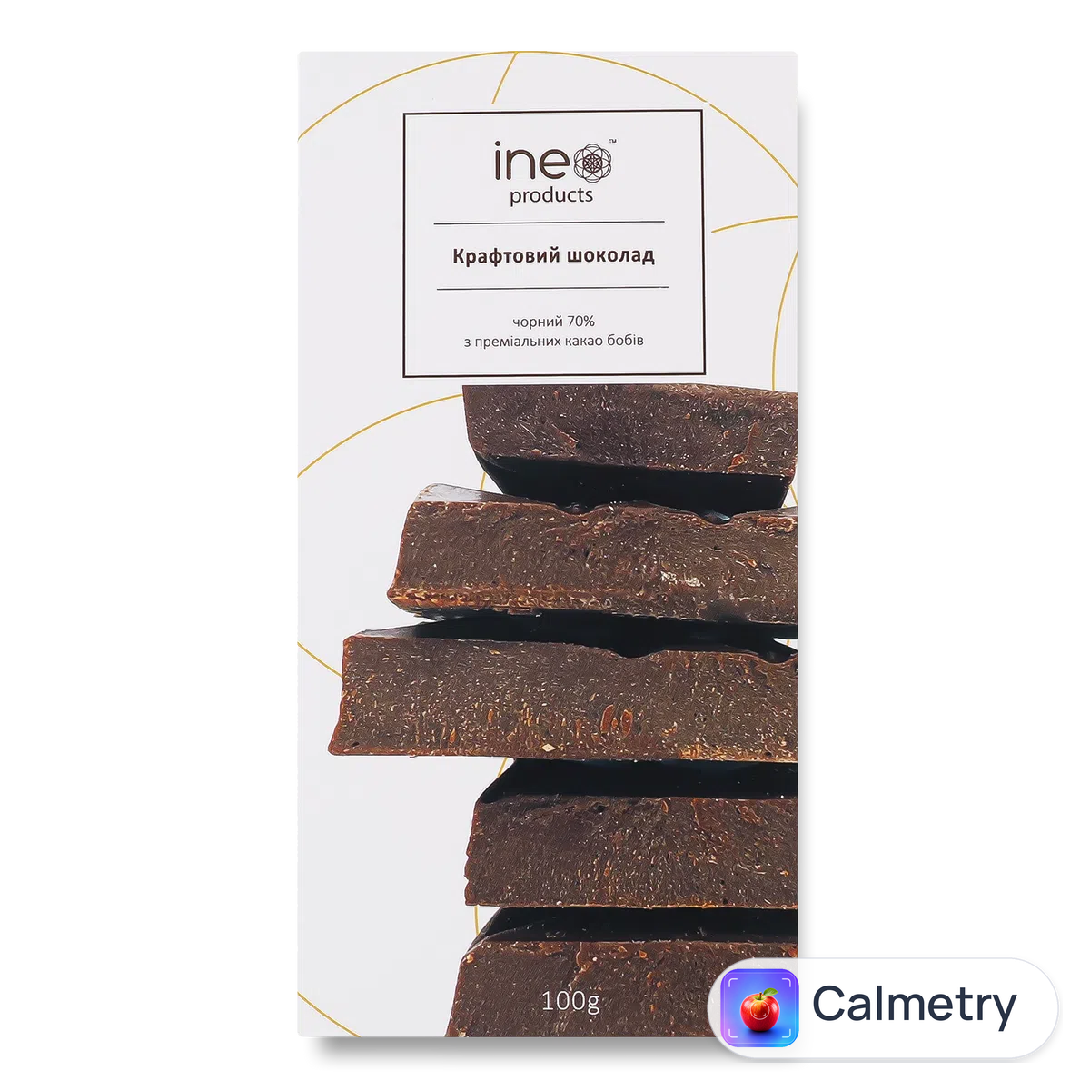 Шоколад чорний «Лавка Традицій» Ineo products Criollo 70% 100г