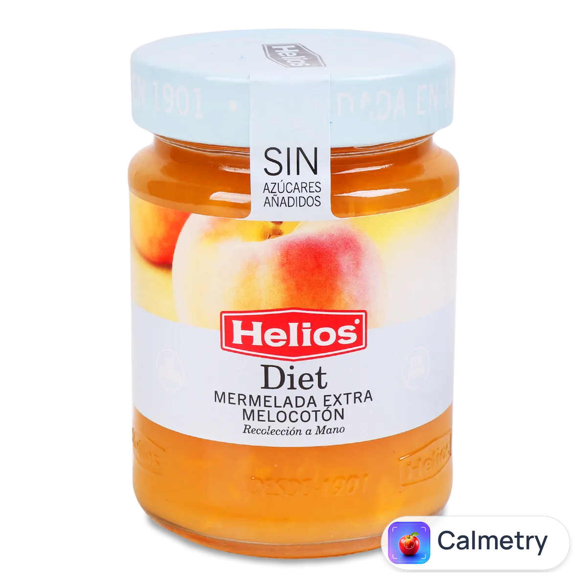 Джем Helios з персиків без цукру 280г