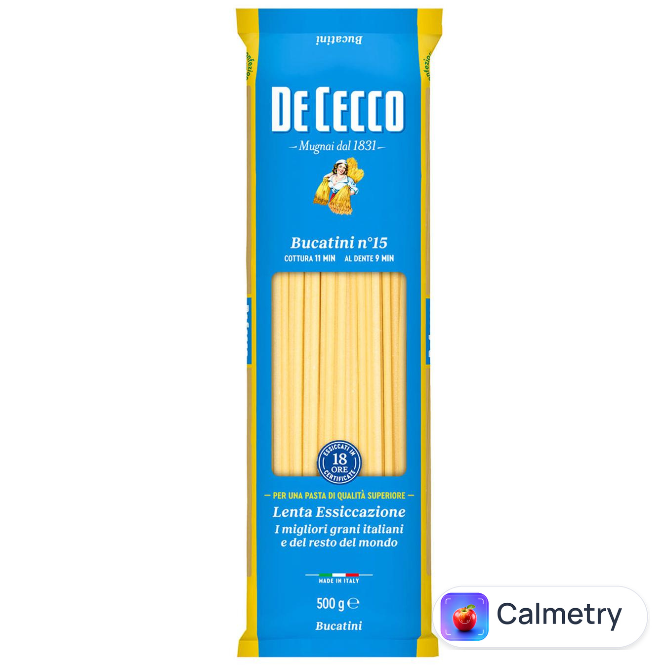 Макаронні вироби De Cecco Bucatini №15 500г — фото продукту