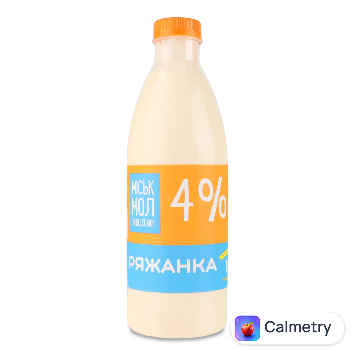 Ряжанка Міськмолзавод №1 4% пляшка 1000г