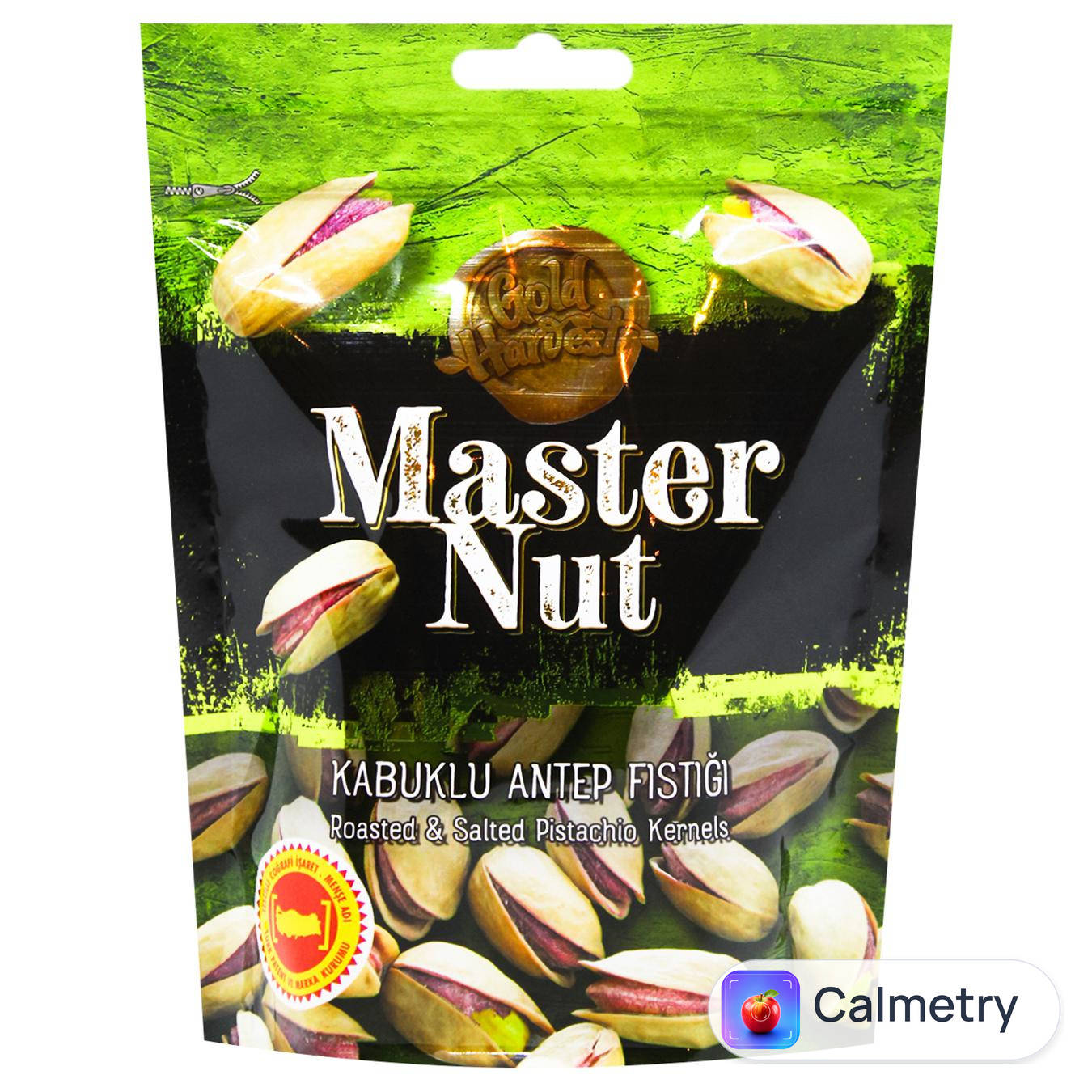 Фісташки Master Nut смажені солоні 120г