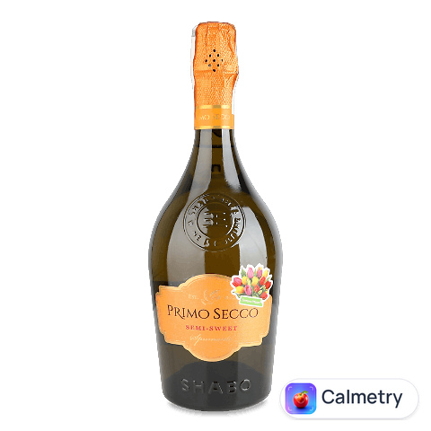 Вино ігристе Shabo Primo Secco біле напівсолодке, 0,75л