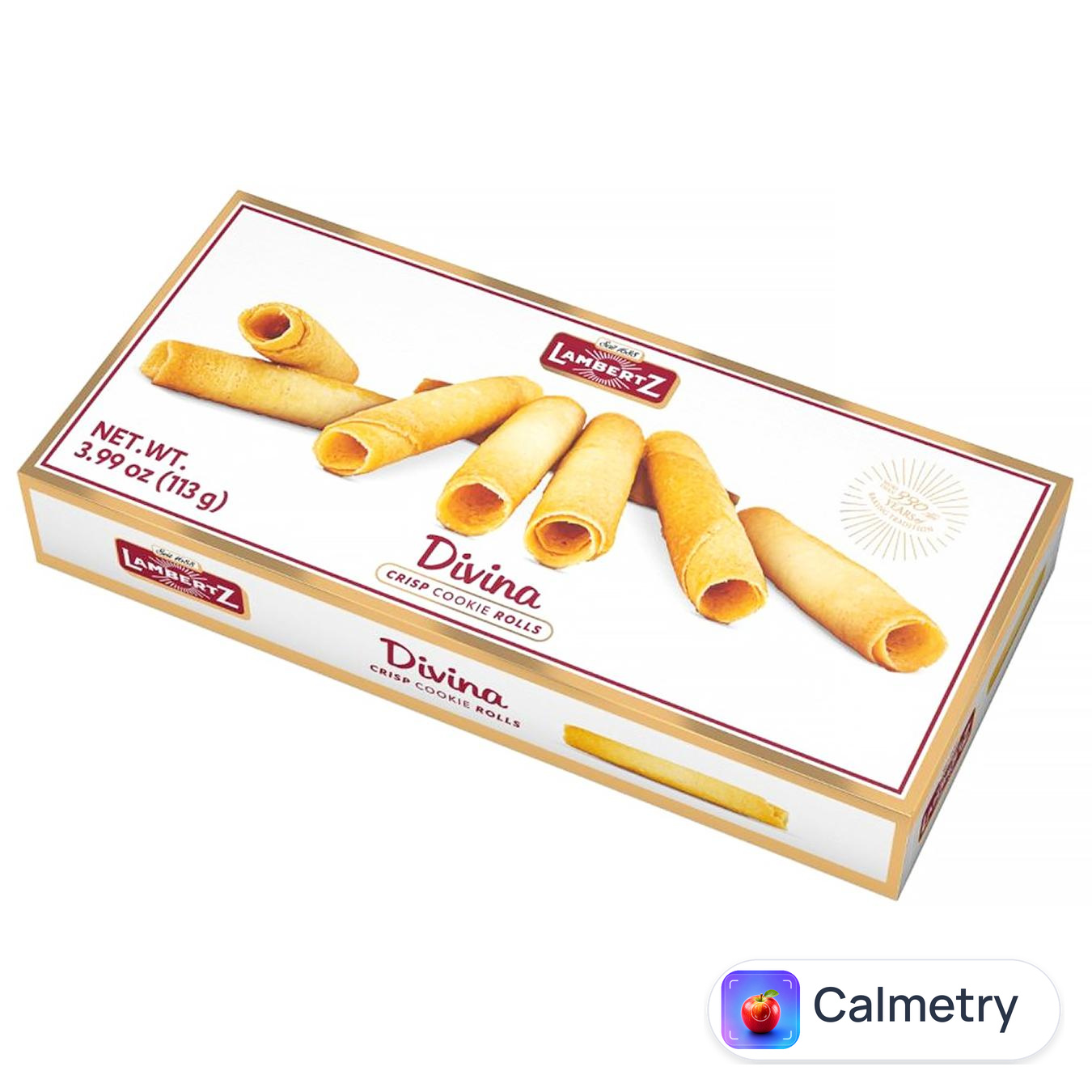 Трубочки Lambertz Divina з печива 113г