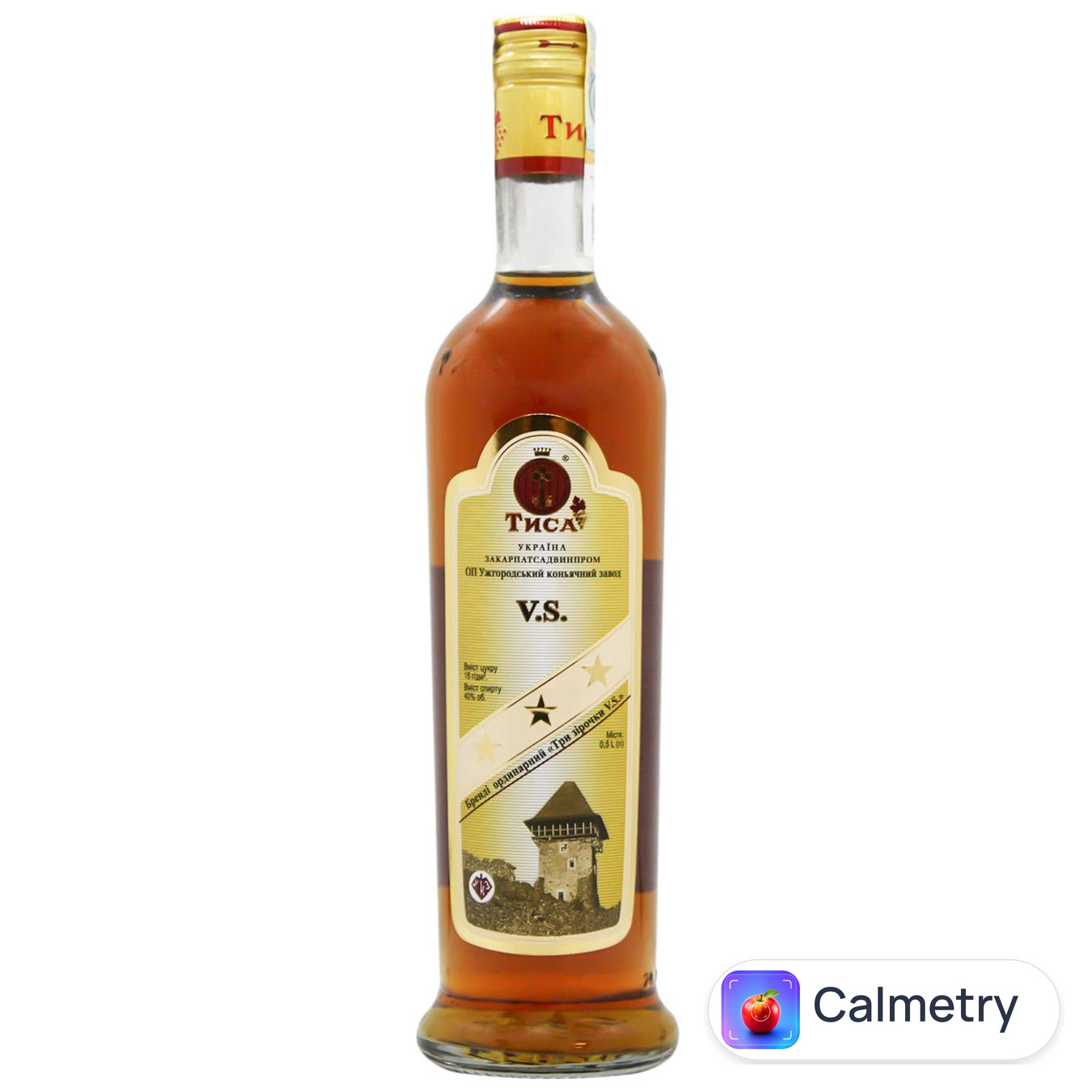 Бренді Тиса 3 роки 40% 0,5л