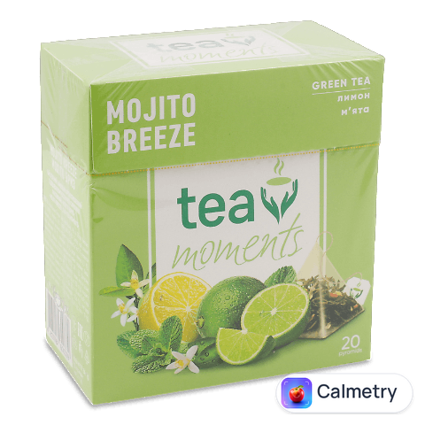 Чай зелений Tea Moments Mojito Breeze, 20*1,7г