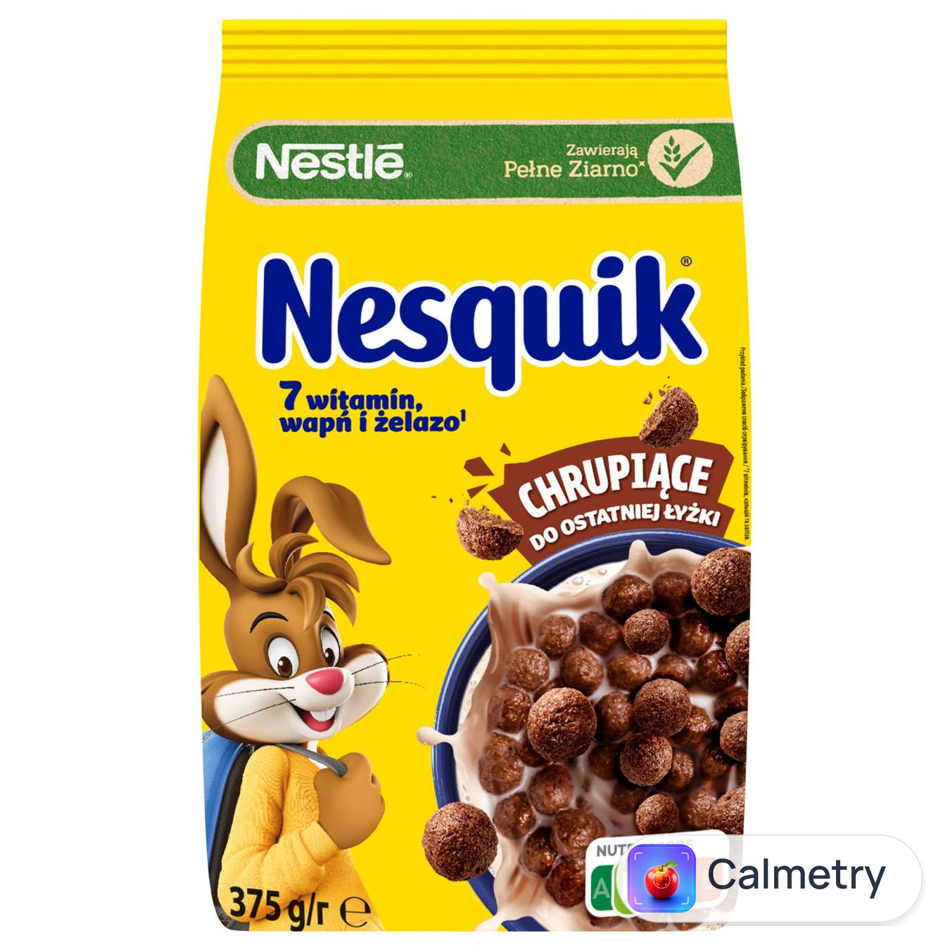 Сніданок сухий NESTLÉ® NESQUIK® з вітамінами та мінеральними речовинами 375г — фото продукту