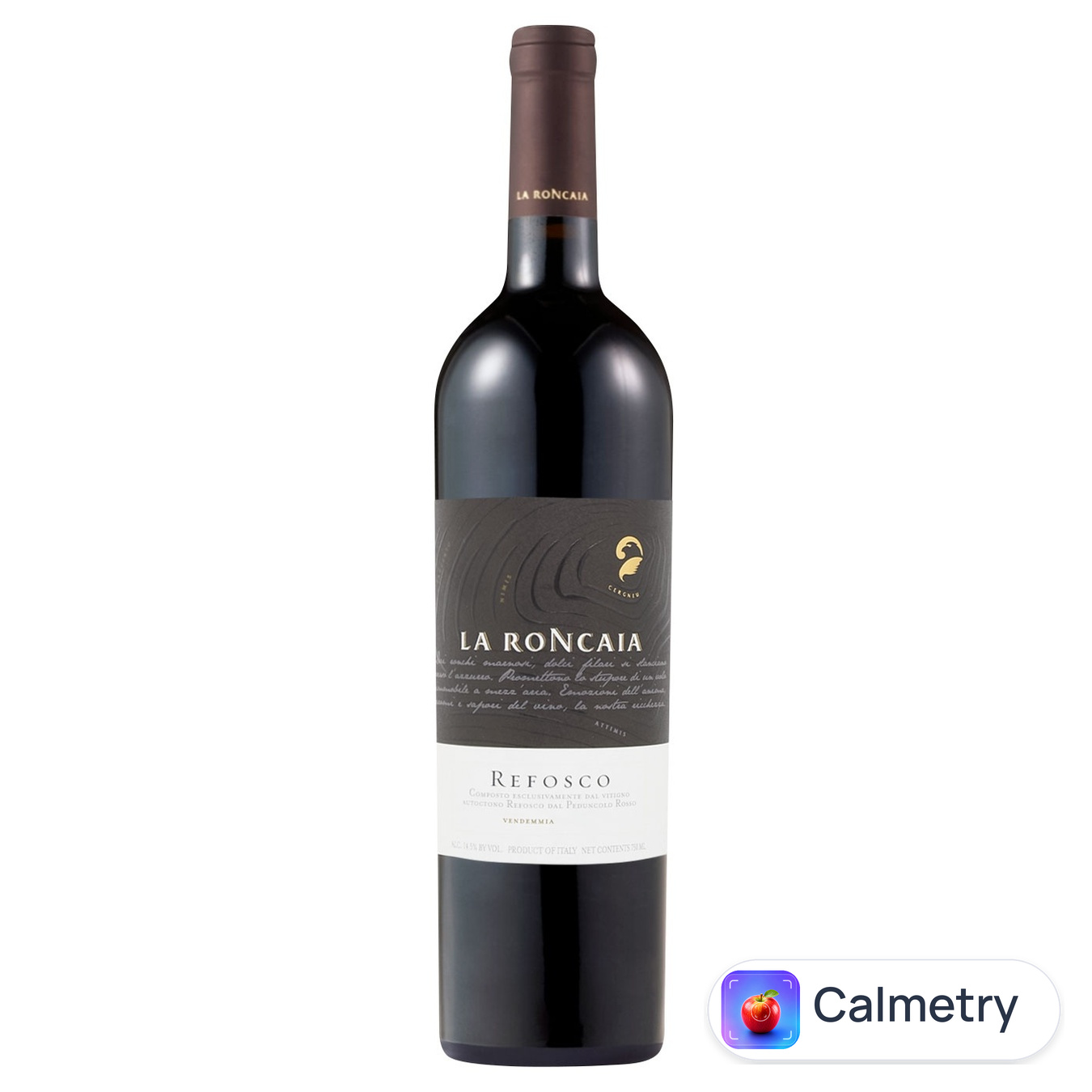 Вино La Roncaia Refosco червоне сухе 14,5% 0,75л