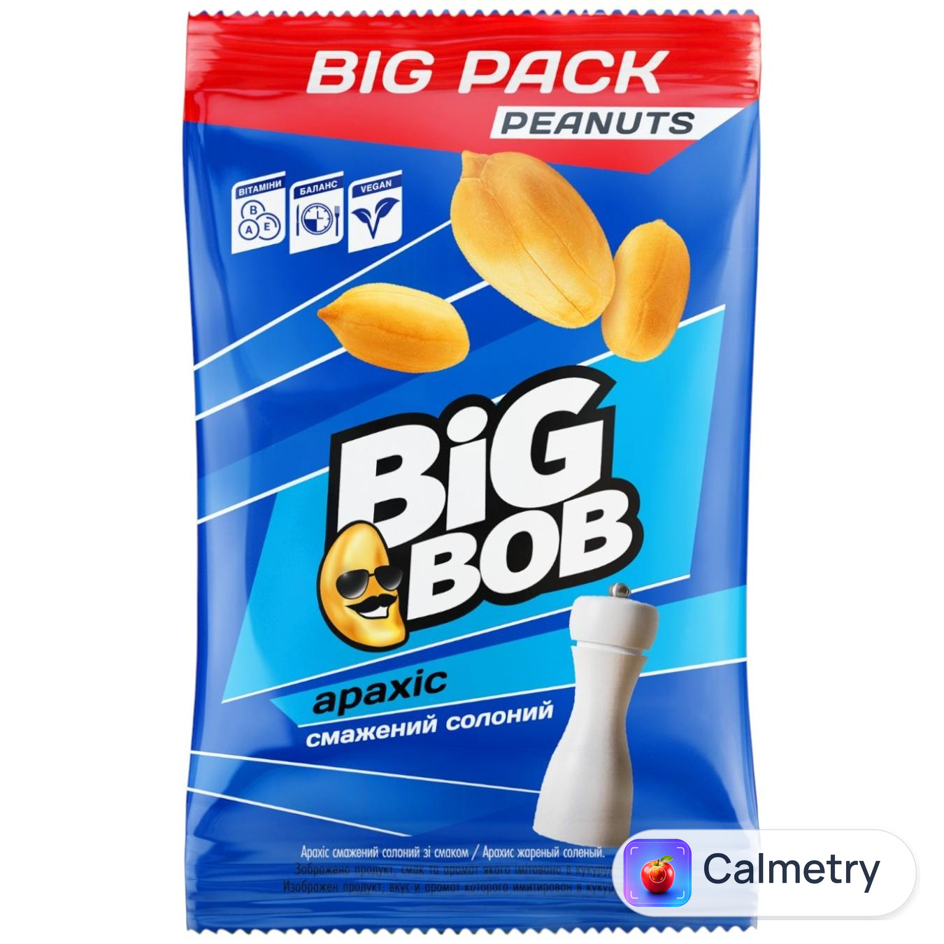 Арахіс Big Bob смажений солоний 160г