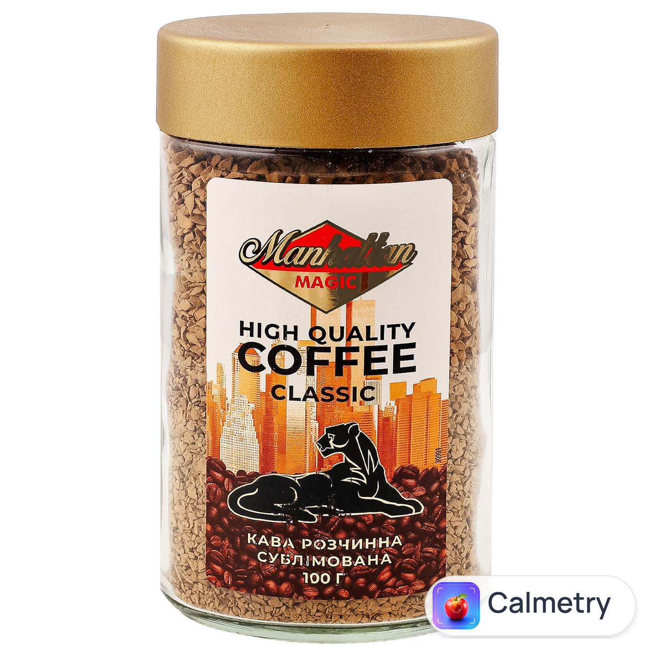 Кава розчинна Manhattan Classic 100г — фото продукту