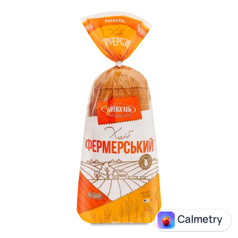 Хліб Київхліб Фермерський нарізаний