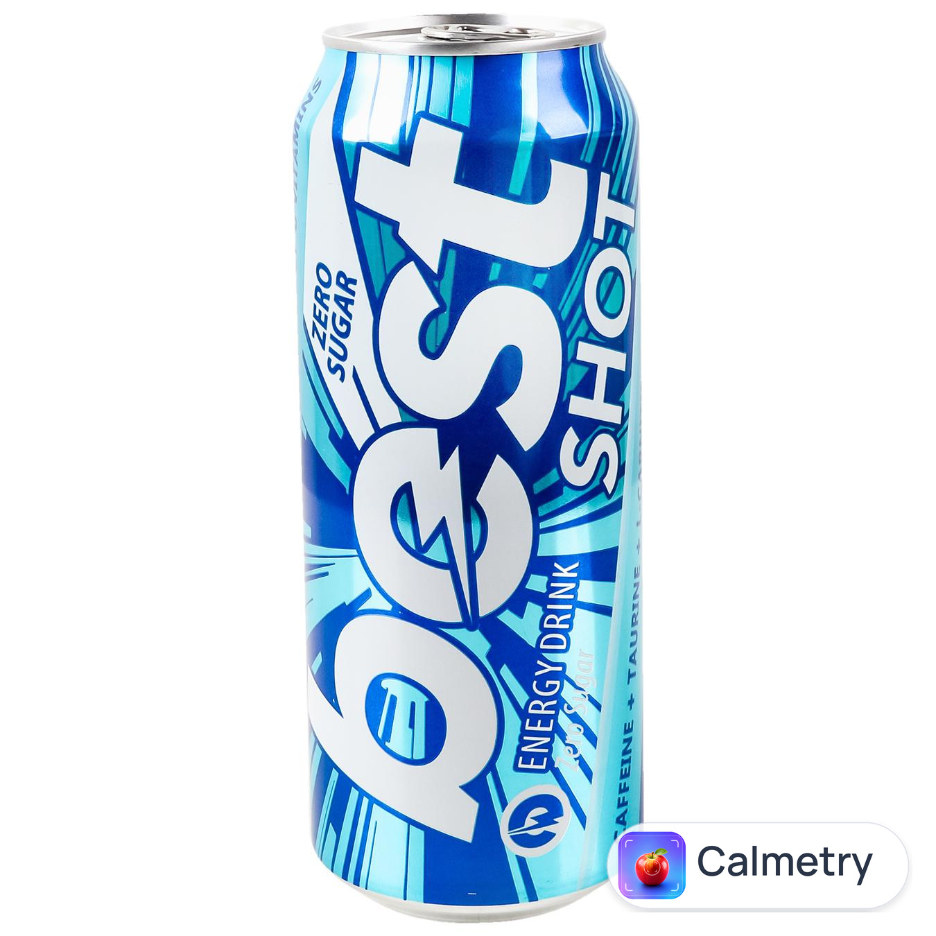 Напій енергетичний Best Shot Original Zero Sugar 0,5л — фото продукту