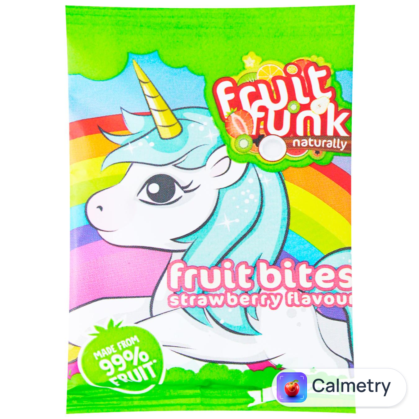 Снек Fruit Funk Unicorn фруктовий з полуницею 16г