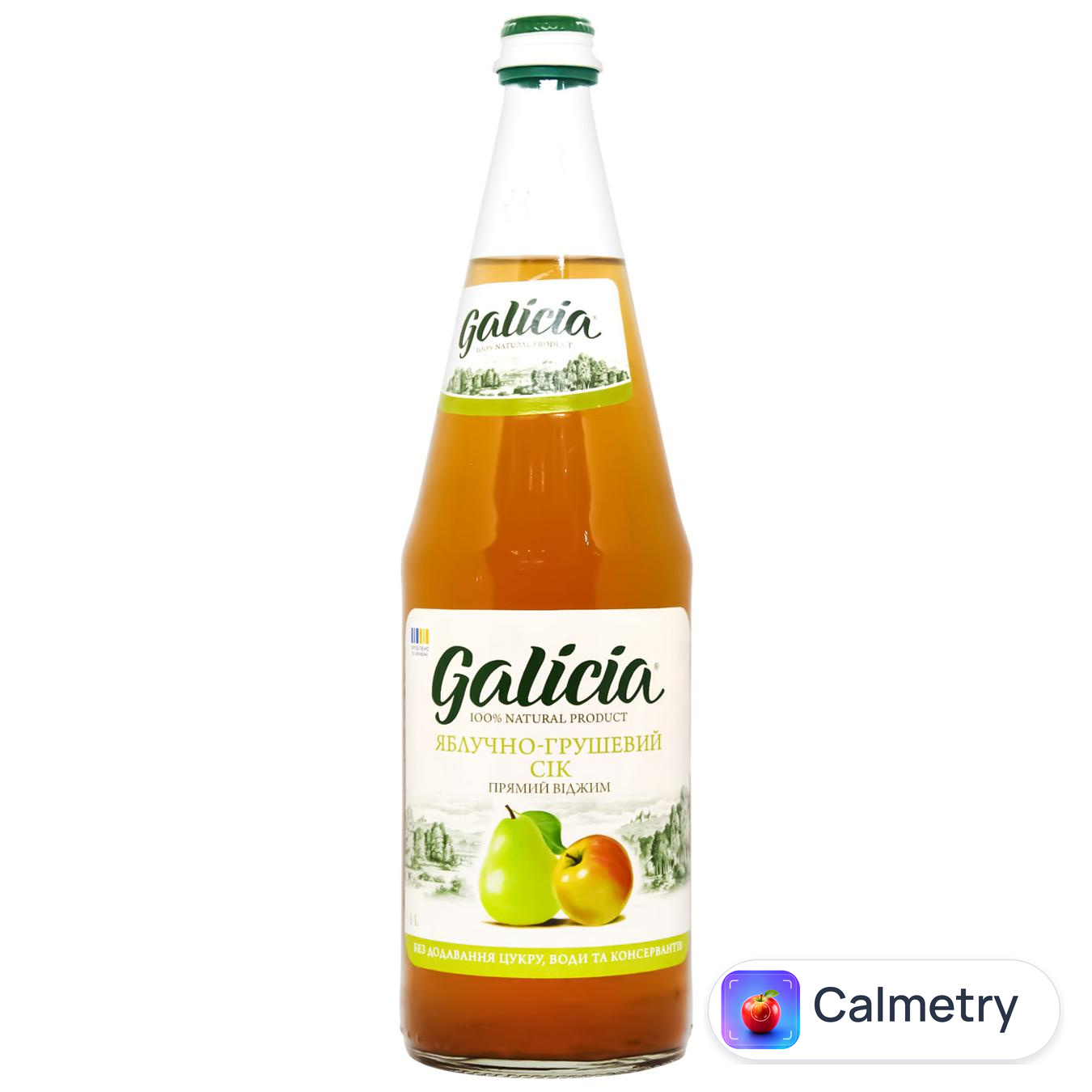 Сік Galicia яблучно-грушевий 1л