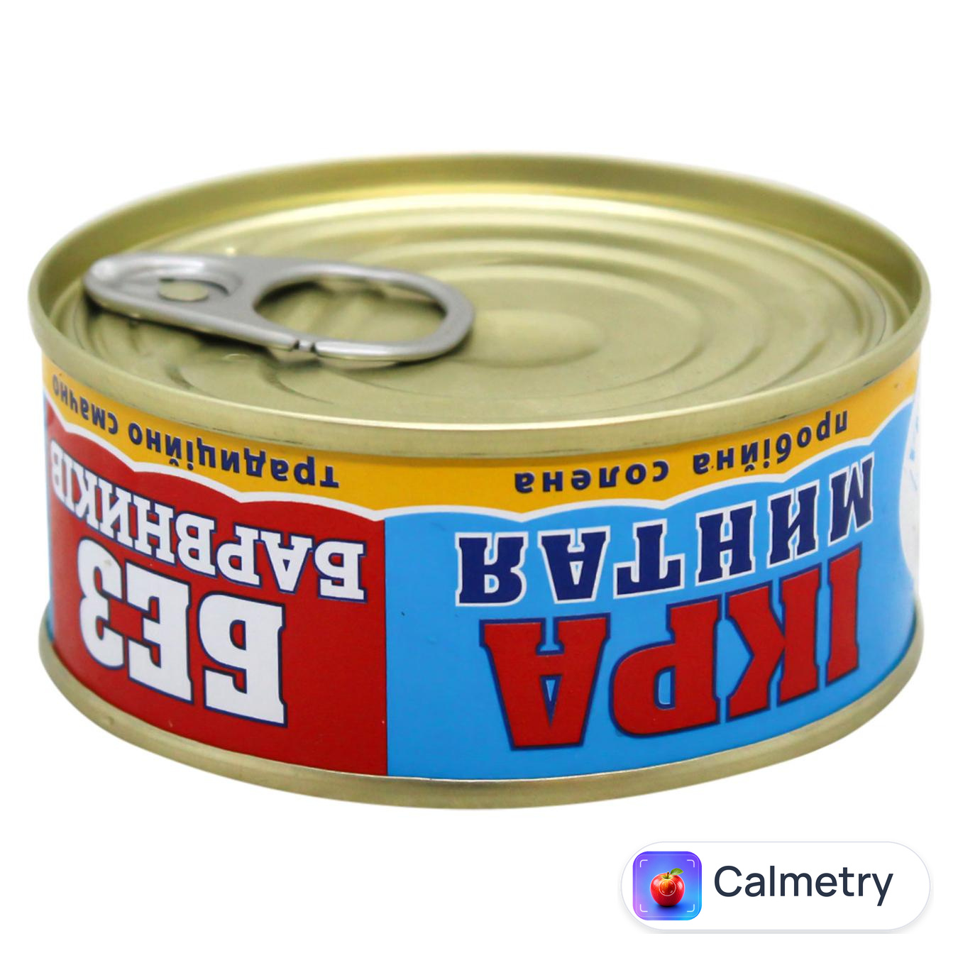 Ікра минтая Камчадал пробійна солена 80г — фото продукту