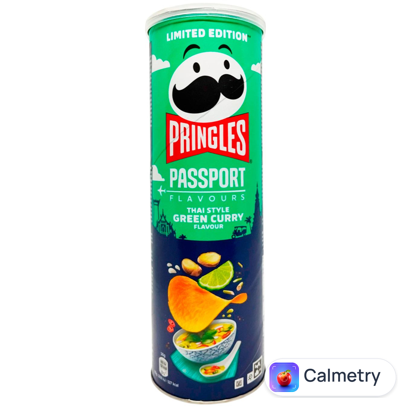 Чипси Pringles Thai Style Зелене карі 165г