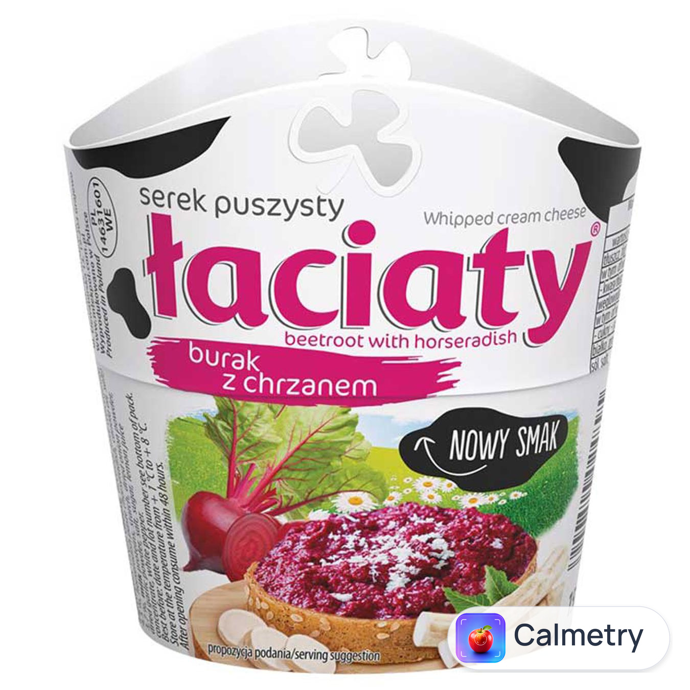 Крем-сир збитий Laciaty буряк з хроном 150г