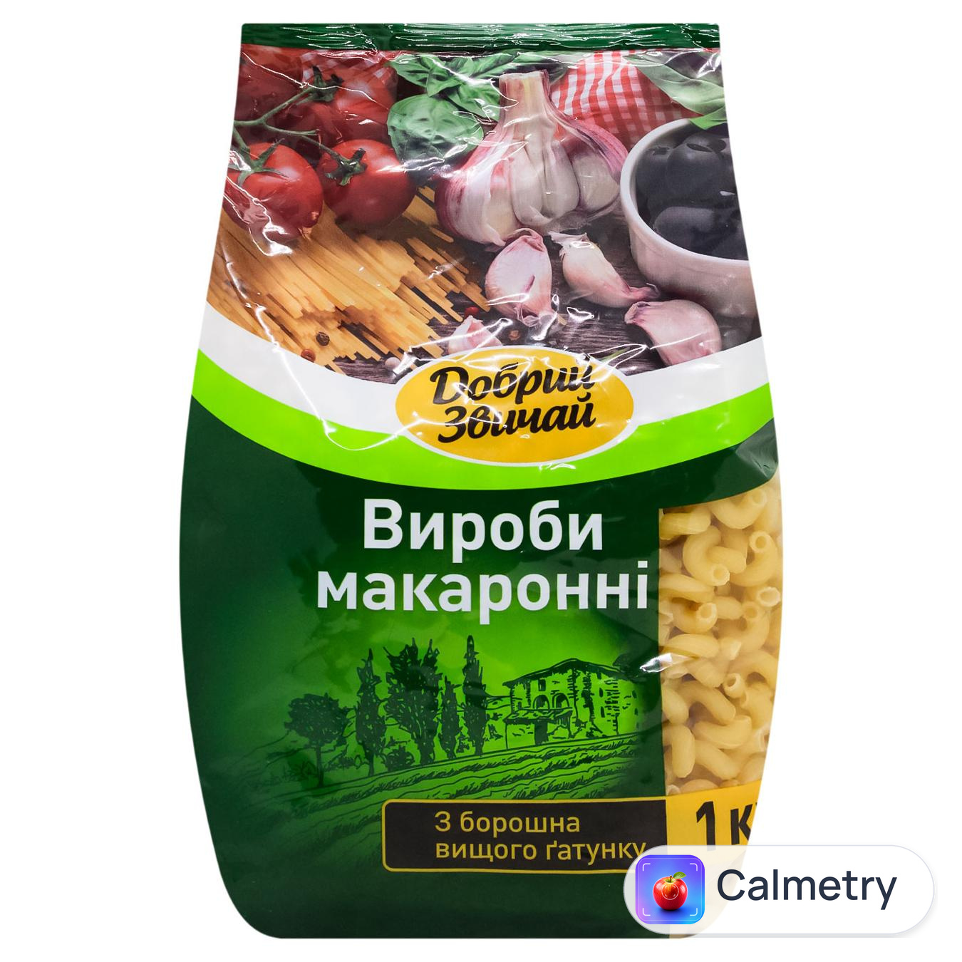 Макаронні вироби Добрий Звичай ріжки виті 1кг