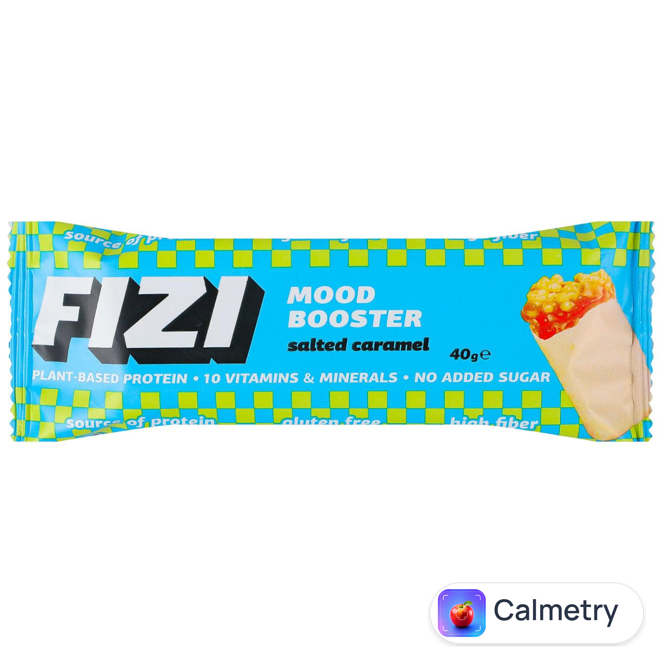 Батончик Fizi Salted Caramel у білій глазурі 40г — фото продукту