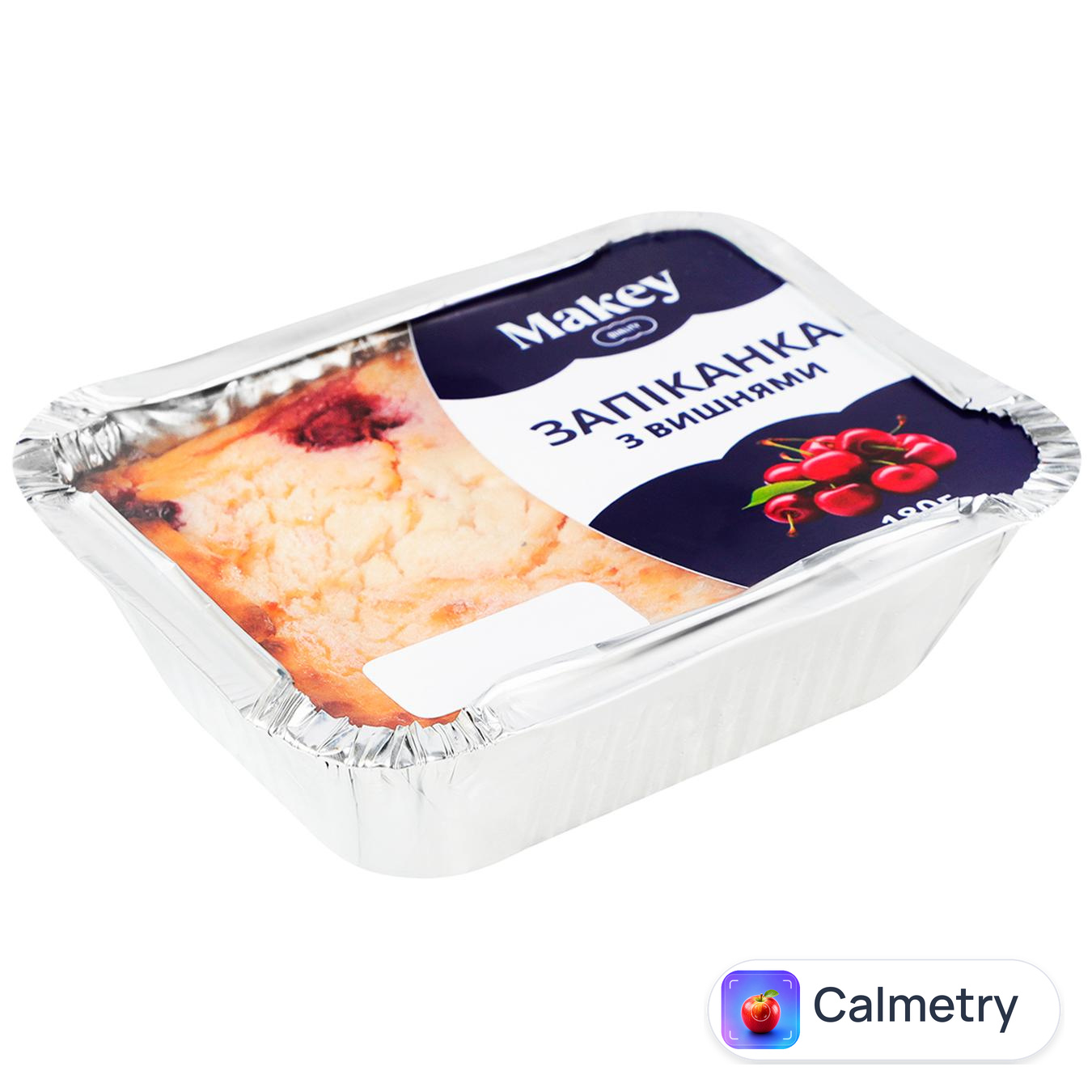 Запіканка Makey сирна з вишнями заморожена 180г — фото продукту