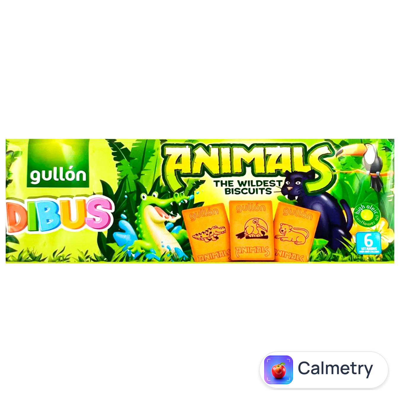 Печиво Gullon Dibus Animal 200г — фото продукту