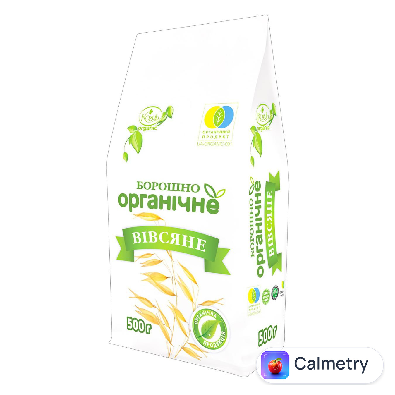 Борошно Козуб Продукт вівсяне органічне 500г — фото продукту